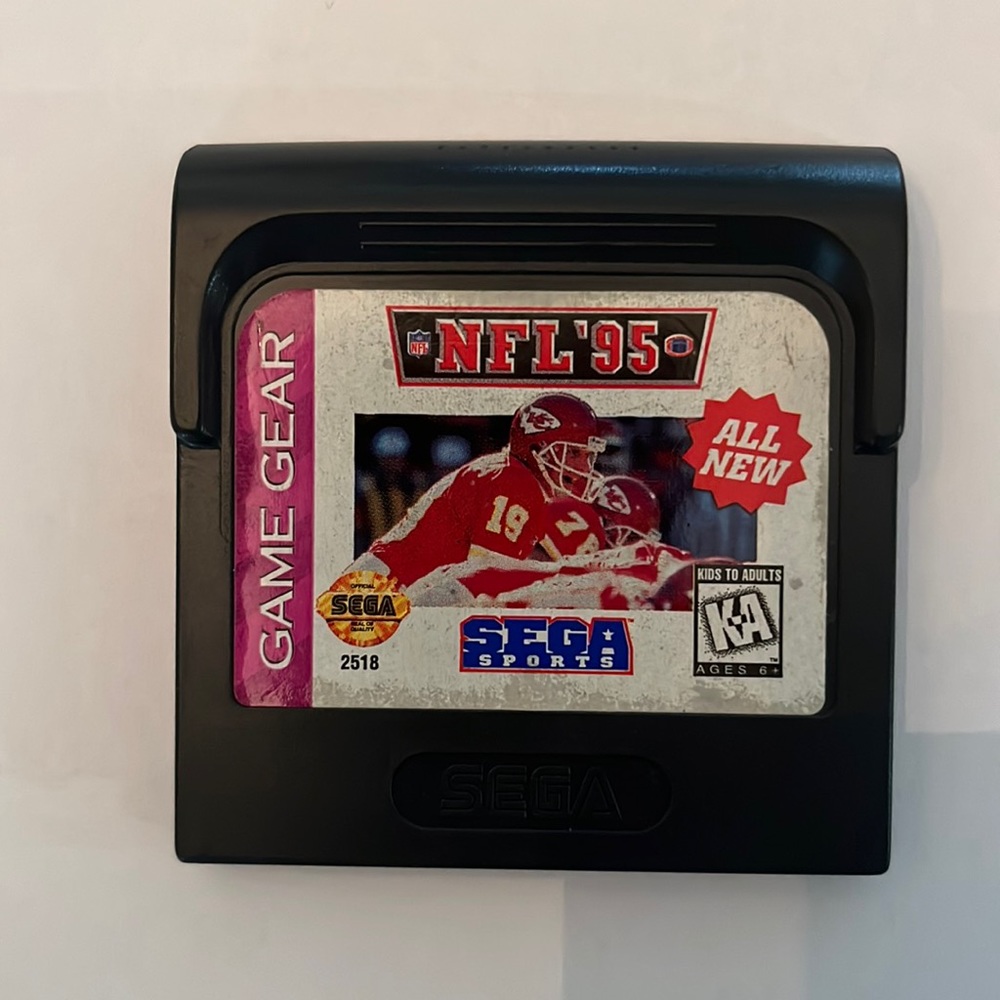 Game Gear NFL95 Sega Sports
